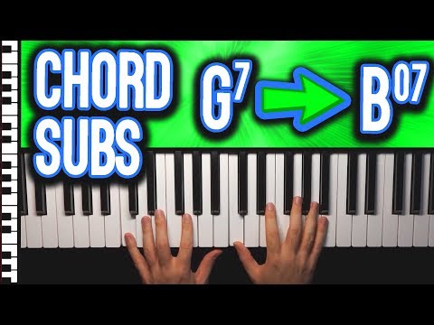 An Introduction to Chord Substitutions on Piano