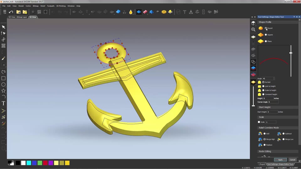 Anchor Relief Tutorial