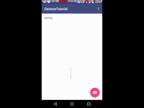 Android Gesture Tutorial &amp;ndash; Touch, Scroll, Fling and Press on Android Device (Smartphone) Screen