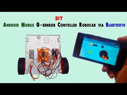 Android mobile G-sensor controlled Robo car via Bluetooth||2017