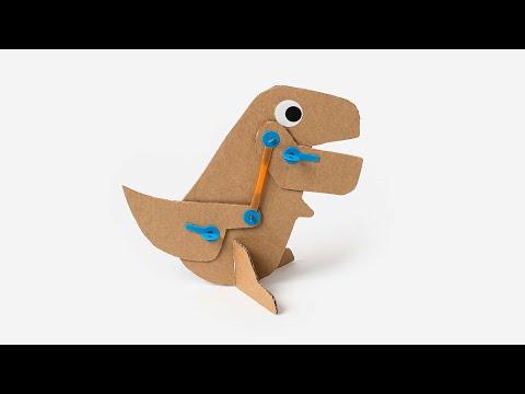 Animate a Cardboard Tiny Rex