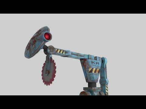 Animated Droid by Colin McCall