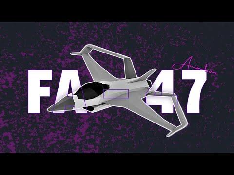 Animation of a Futuristic Jet Takeoff