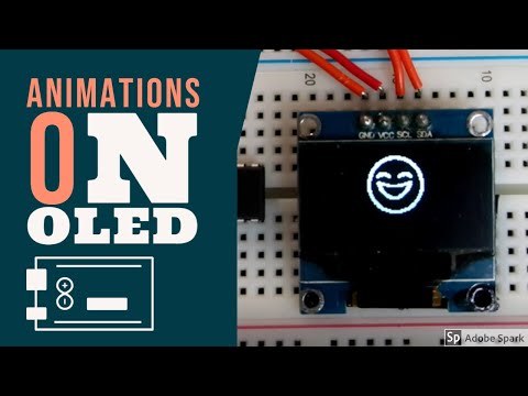 Animations on OLED display using Arduino