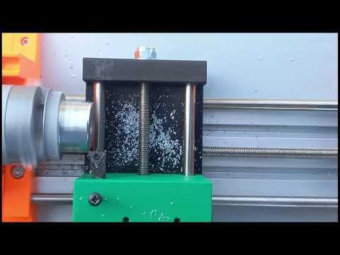 Anjos - miniLathe Test cutting aluminium - KO
