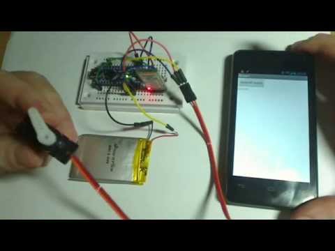 App Inventor 2 tutorial - Android accelerometer control arduino servo