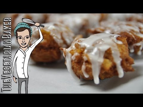 Apple Fritters (Starbucks Copy Cat Recipe) (TheVegetarianBaker)