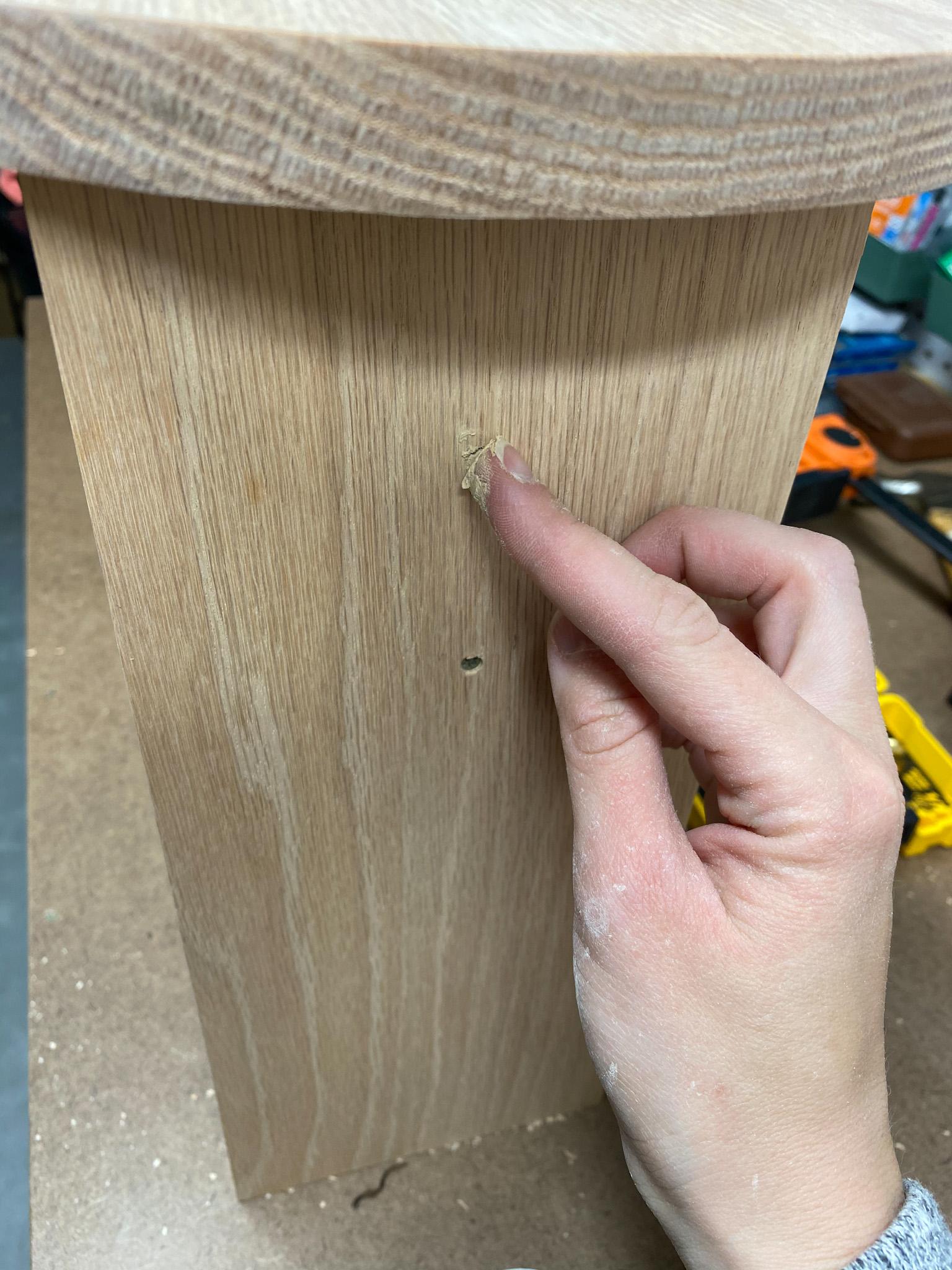 Applying Wood Filler to Stool.jpg