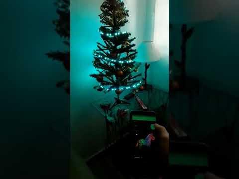 ArduXmas - A Bluetooth Controlled NeoPixel Christmas Tree