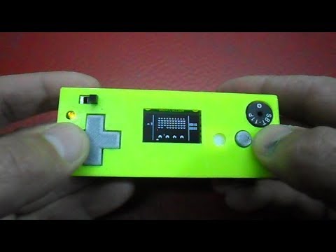 Arduboy clone with Arduino Nano and I2C Oled display