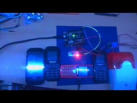 Arduino/Android - BLUETOOTH voice Panic Alarm APP with SMS &amp;amp; call functions. SETUP 5 PHONE NUMBERS!