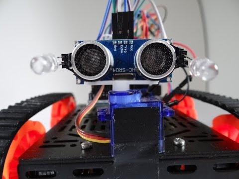 Arduino: sensitive robot Test