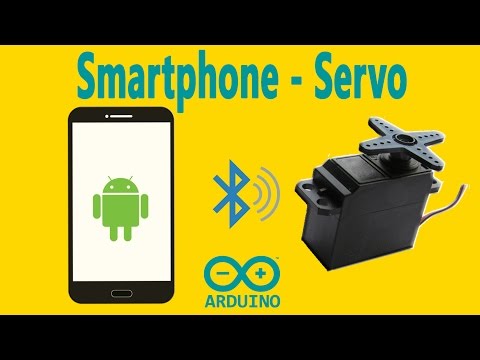Arduino : How To Control Servo Motor via Bluetooth (with Smartphone)
