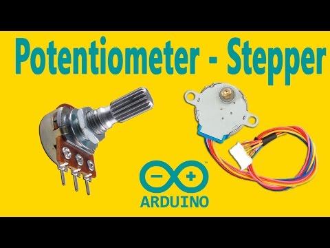 Arduino : How To Control a Stepper Motor with Potentiometer