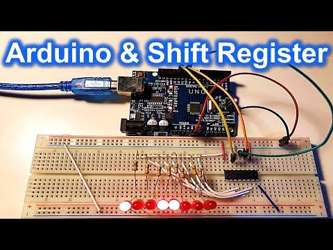 Arduino &amp;amp; Shift Register Led Array