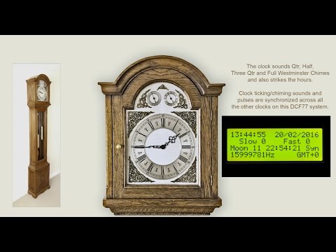 Arduino &amp;quot;Atomic&amp;quot; Grandfather Clock