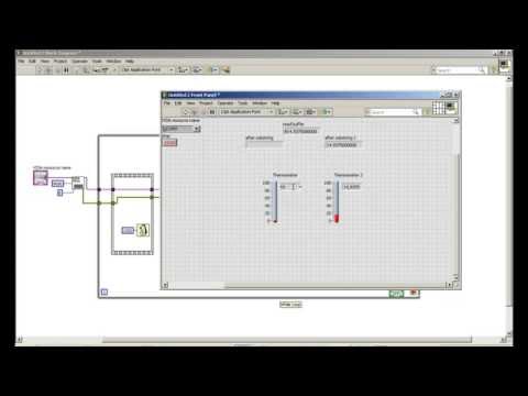 Arduino &amp;amp; Labview with 2 DS18B20 (serial)