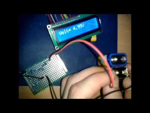 Arduino - Home Made DIY VOLTMETER