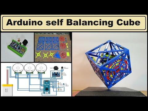 Arduino 3D Printed self Balancing Cube