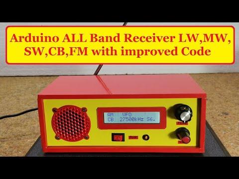 Arduino All Band Receiver LW,MW,SW,FM with improved code