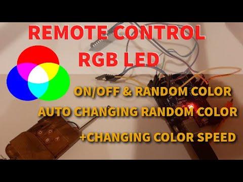 Arduino Ambient Light With 433MHz RF Remote Control