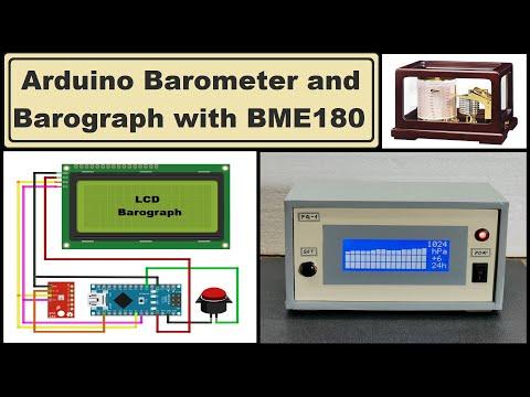 Arduino Barometer + Barograph with BME280 Sensor