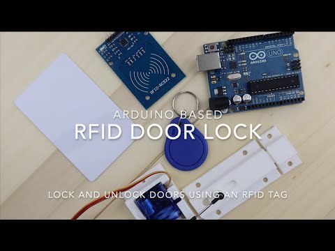 Arduino Based RFID Door Lock - Make Your Own