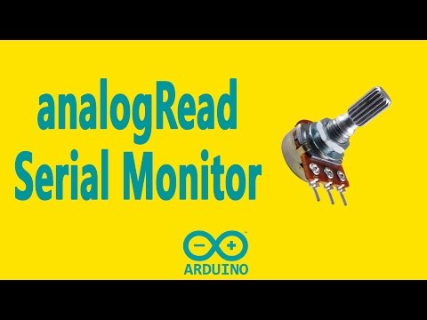 Arduino Basic Tutorial 03 - analogRead Serial Monitor with Potentiometer