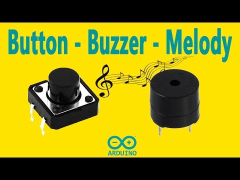 Arduino Basic Tutorial 09 : Button Buzzer Melody