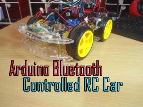 Arduino Bluetooth Controlled RC Car