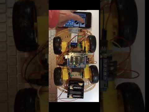 Arduino Bluetooth Robot Car Test