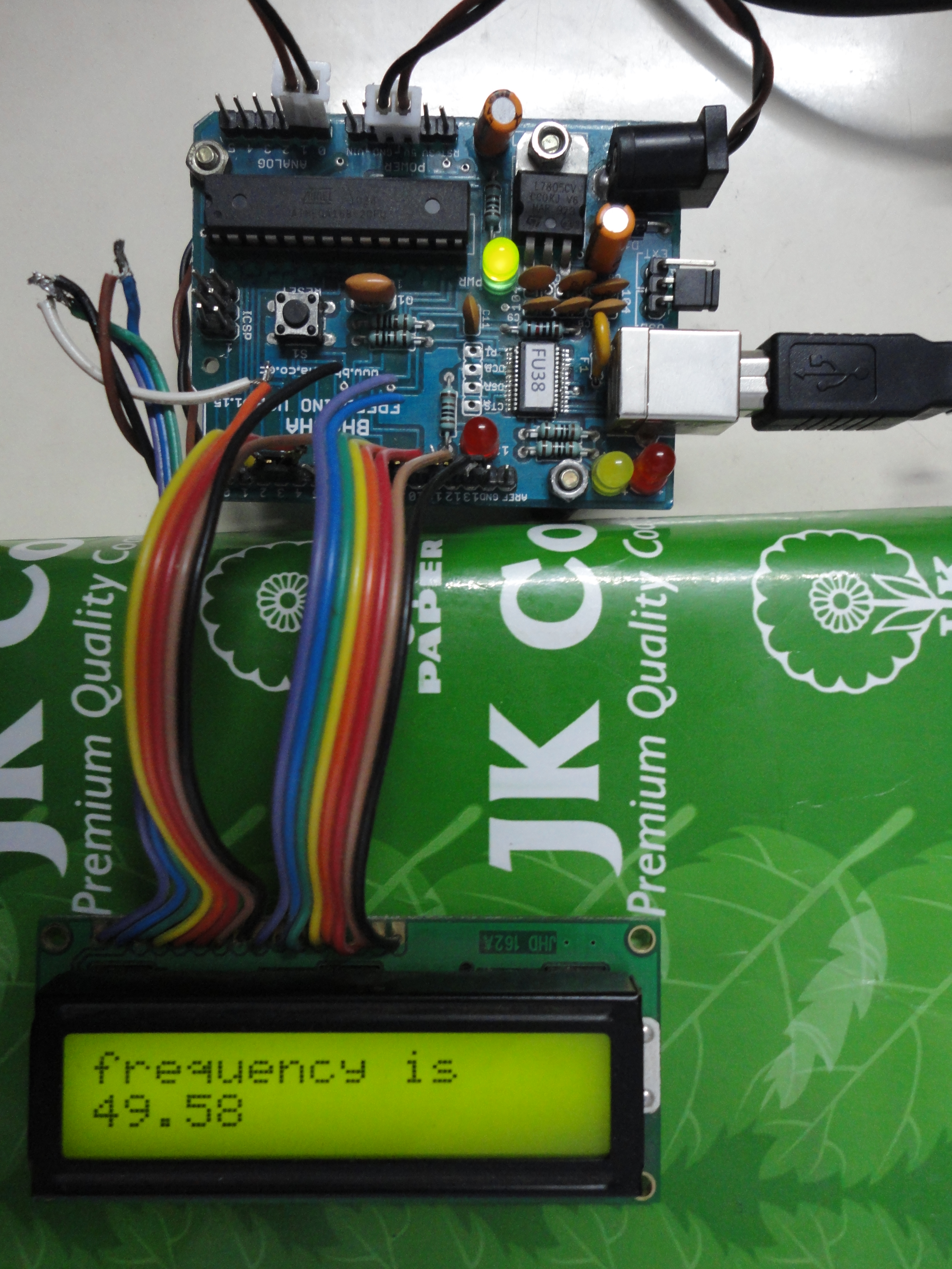 Arduino Board with LCD output.JPG