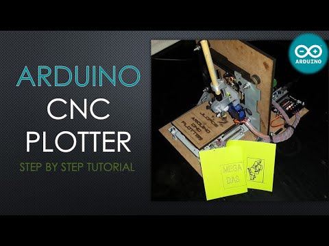 Arduino CNC Plotter (mini drawing machine)