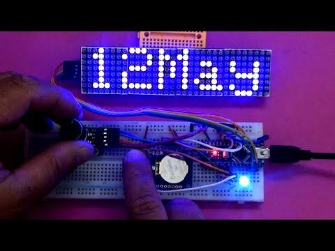 Arduino Clock Project And Rotary Encoder