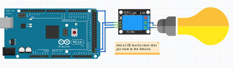 Arduino Controlled Touchscreen Light Switch Schematic.PNG