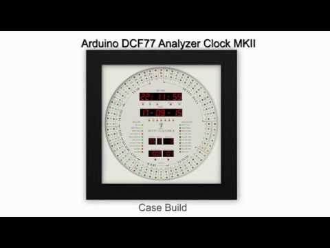 Arduino DCF77 Analyzer Clock Picture Frame Version