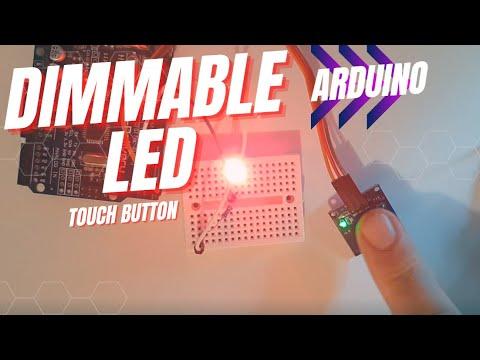 Arduino Dimmable LED On-Off With a Capacitive Touch Button