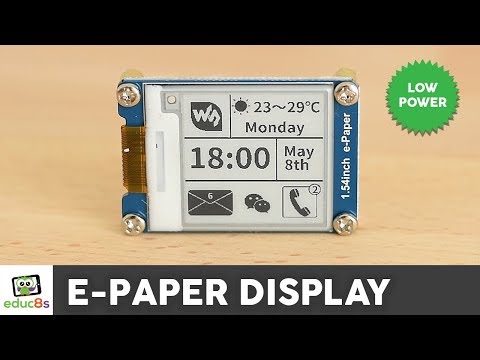 Arduino E-Paper Display Review ( Waveshare 1.54&amp;quot;)