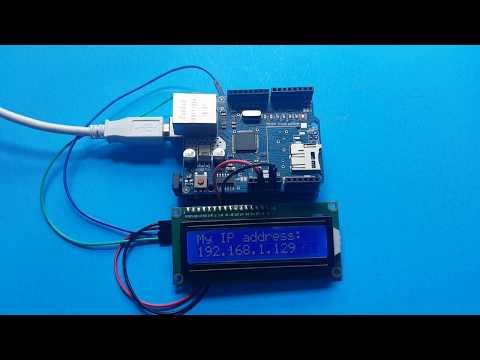 Arduino Ethernet + LCD to display IP address