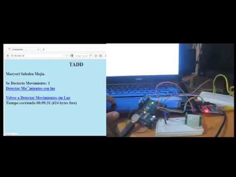 Arduino Ethernet ENC28J60 Webserver&amp;amp; PIR- IoT