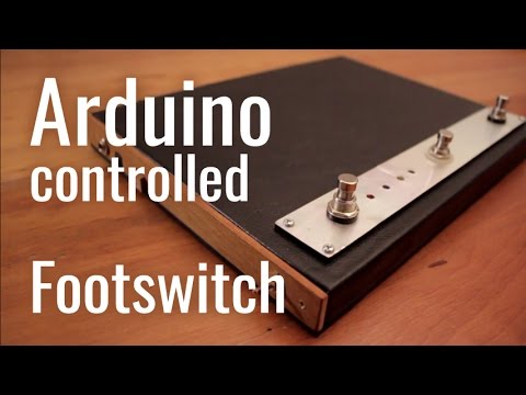 Arduino Footswitch (control your guitar amp with arduino)