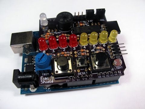 Arduino FunShield Assembly