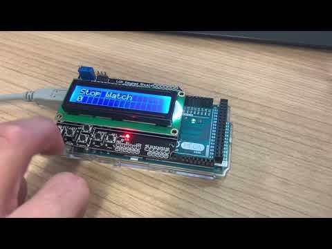 Arduino HMI using Finite State Machine with LCD