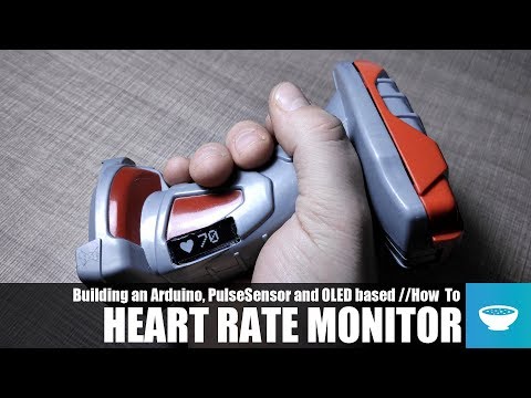 Arduino Heart Rate Monitor (Arduino Pro Mini, PulseSensor and OLED) //How To - Basic Electronics