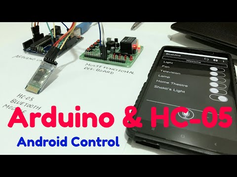 Arduino Home Automation | Android Control | Voice and Manual On/Off Control | Dual Mode