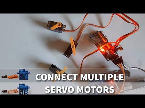 Arduino How to Connect Multiple Servo Motors - PCA9685 Tutorial