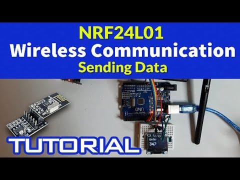 Arduino How to Send Data Using NRF24L01 - Tutorial