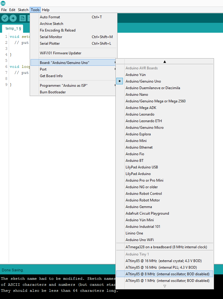 Arduino IDE - select core 1.png