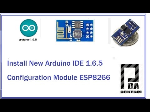 Arduino IDE 1.6.5 installation and programming ESP8266 : PDA_Control