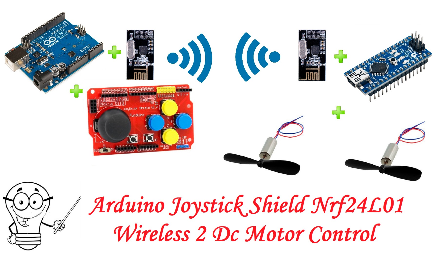 Arduino Joystick shield Nrf24l01 nano 2 dc motor control.jpg